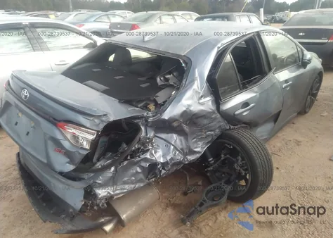 2020 Toyota Corolla Se from USA, damaged, VIN JTDS4RCE3LJ021593
